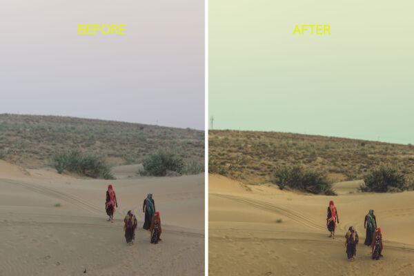 Kr stocks desert pack Before and after 2