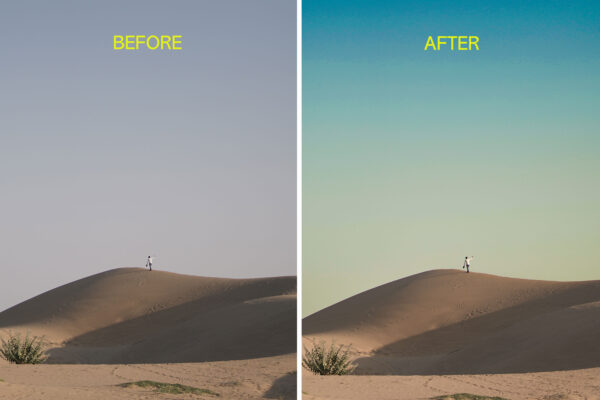 Kr stocks desert pack Before and after 4