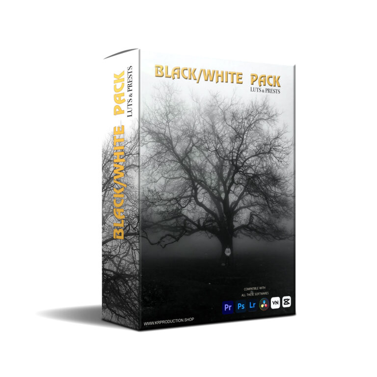 Black and white presets and luts