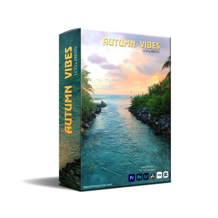 Transform your autumn photography and videography with the Autumn Vibe LUTs & Presets Pack by KR Stocks powered by krProduction.shop 